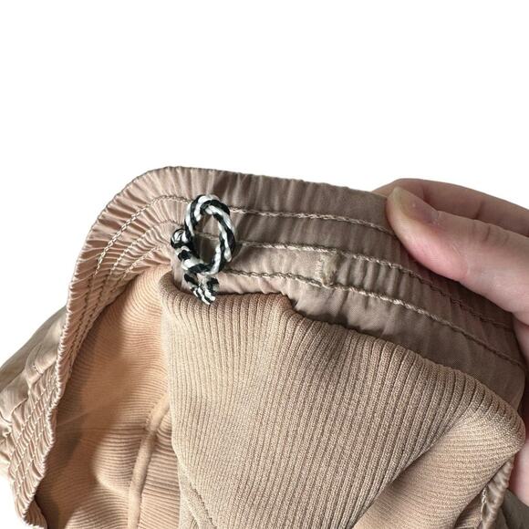 Dion Lee Double Waistband Nylon Track Pants Beige Tan 8 / 10 / Large - Picture 12 of 16